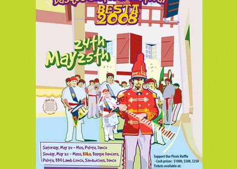Basque Festival Poster 2008